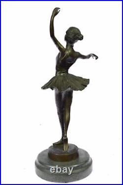 Signe Original Ballerine Danseuse Bronze Statue Sculpture Art Nouveau Décor