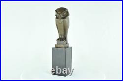 Statue Sculpture Chouette Hibou Oiseau Animalier Style Art Deco Style Art Nouvea