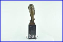 Statue Sculpture Chouette Hibou Oiseau Animalier Style Art Deco Style Art Nouvea