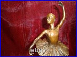 Statue Sculpture Danseuse Classique Opera Style Art Deco Style Art Nouveau Bronz