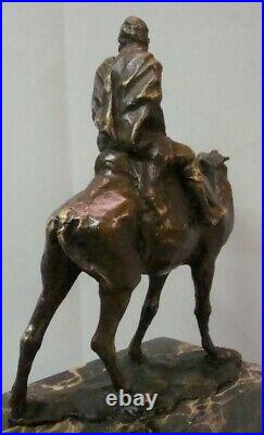 Statue Sculpture Dromadaire Chameau Animalier Touareg Style Art Deco Style Art N