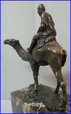 Statue Sculpture Dromadaire Chameau Animalier Touareg Style Art Deco Style Art N