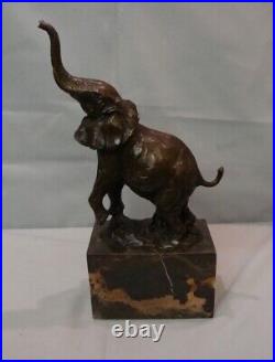 Statue Sculpture Elephant Animalier Style Art Deco Style Art Nouveau Bronze mass