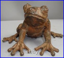 Statue Sculpture Grenouille Animalier Style Art Deco Style Art Nouveau Bronze ma