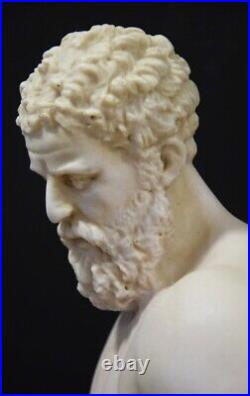 Statue Sculpture Hercule Heracles Farnèse Dieu Grec Grecque Lion Nemée Nemea Art