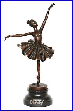 Statue après Degas danseuse ballerine bronze sculpture figurine réplique f