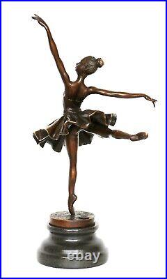 Statue après Degas danseuse ballerine bronze sculpture figurine réplique f