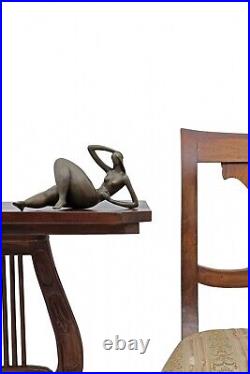 Statue érotique l'art de bronze sculpture figurine 24cm