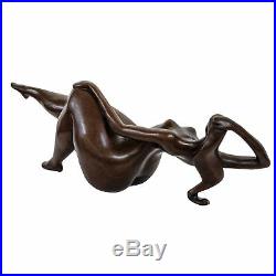 Statue érotique l'art de bronze sculpture figurine 31cm
