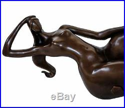 Statue érotique l'art de bronze sculpture figurine 31cm