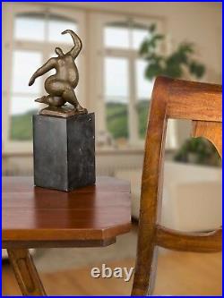 Statue l'érotisme l'art de bronze sculpture figurine 30cm