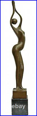 Statue l'érotisme l'art de bronze sculpture figurine 55cm
