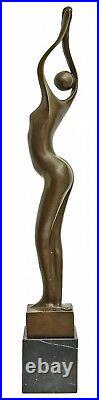 Statue l'érotisme l'art de bronze sculpture figurine 55cm