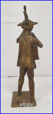 Statue sculpture bronze signé mamadou dlg Dermé Morou Burkina Faso art africain