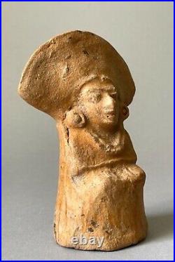 Statuette Maya 600 à 900 Ap Jc art précolombien precolumbian Amerique ancienne