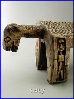 TABOURET OU REPOSE-TETE en bois, Dogon, Afrique, arts premiers, cheval