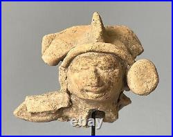 Tête de shaman Totonaque Mexique 450 à 650 Ap-Jc art précolombien precolumbian