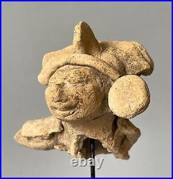Tête de shaman Totonaque Mexique 450 à 650 Ap-Jc art précolombien precolumbian