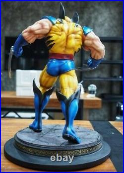 Wolverine Logan statue sculpture art/NT XM Sideshow premier 1/MARVEL X-Men